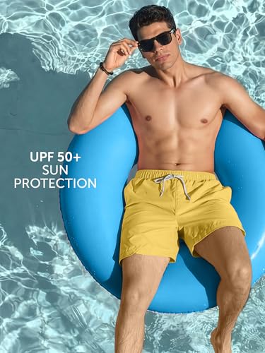Image of XYXX Intellidri Aqua Swim Shorts for Men with Side Pockets and Drawstring