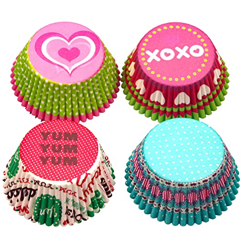 Lot de 100 moules à muffins en papier, moules à muffins, moules à muffins, en papier, pour dessert, mariage, anniversaire, fête