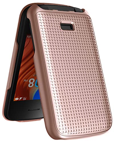 Nakedcellphone T408DL-GRID-ROSE Case For Alcatel Tcl Flip 2 Phone thumb #3