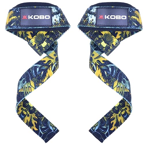Kobo Weight Lifting Straps Power Gym Support