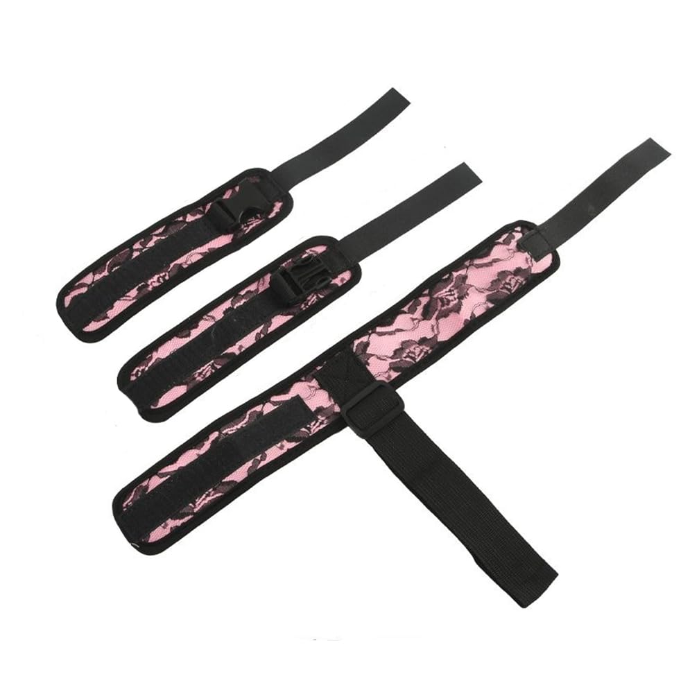 HAZURE Rêštráints Accesorio de juguete ajustable de cuero de Boňdàgé, juego de cosplay con los ojos vendados