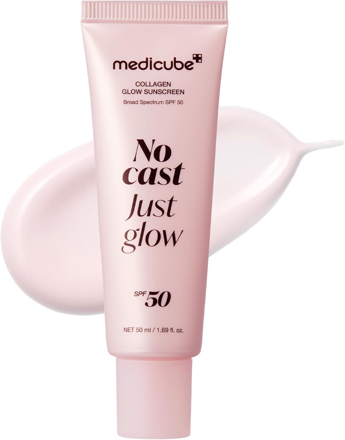 Medicube Sunscreen No Cast Just Glow Collagen SPF 50