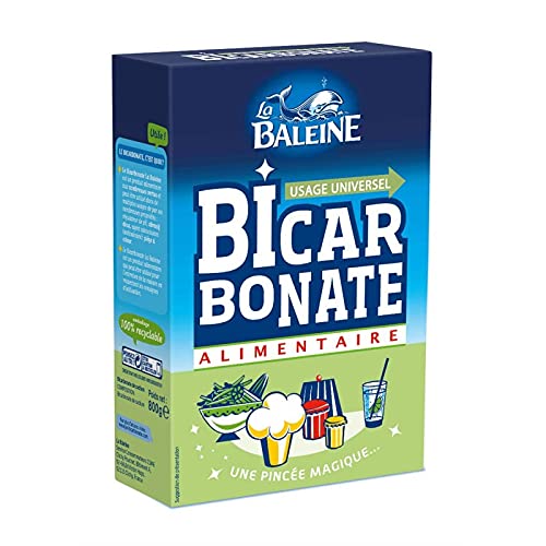 LA BALEINE - Carton Bicarbonate 800G - Lot De 4