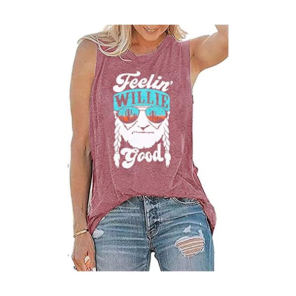 BASCIHOUSE-Women-Tank-Top-Letter-Printed-Shirt-Funny-Graphic-Tee-Summer-Casual-Sleeveless-Vest-Tops Women Tank Top Letter Printed Shirt Funny Graphic Tee Summer Casual Sleeveless Vest Tops (Pink, Medium)
