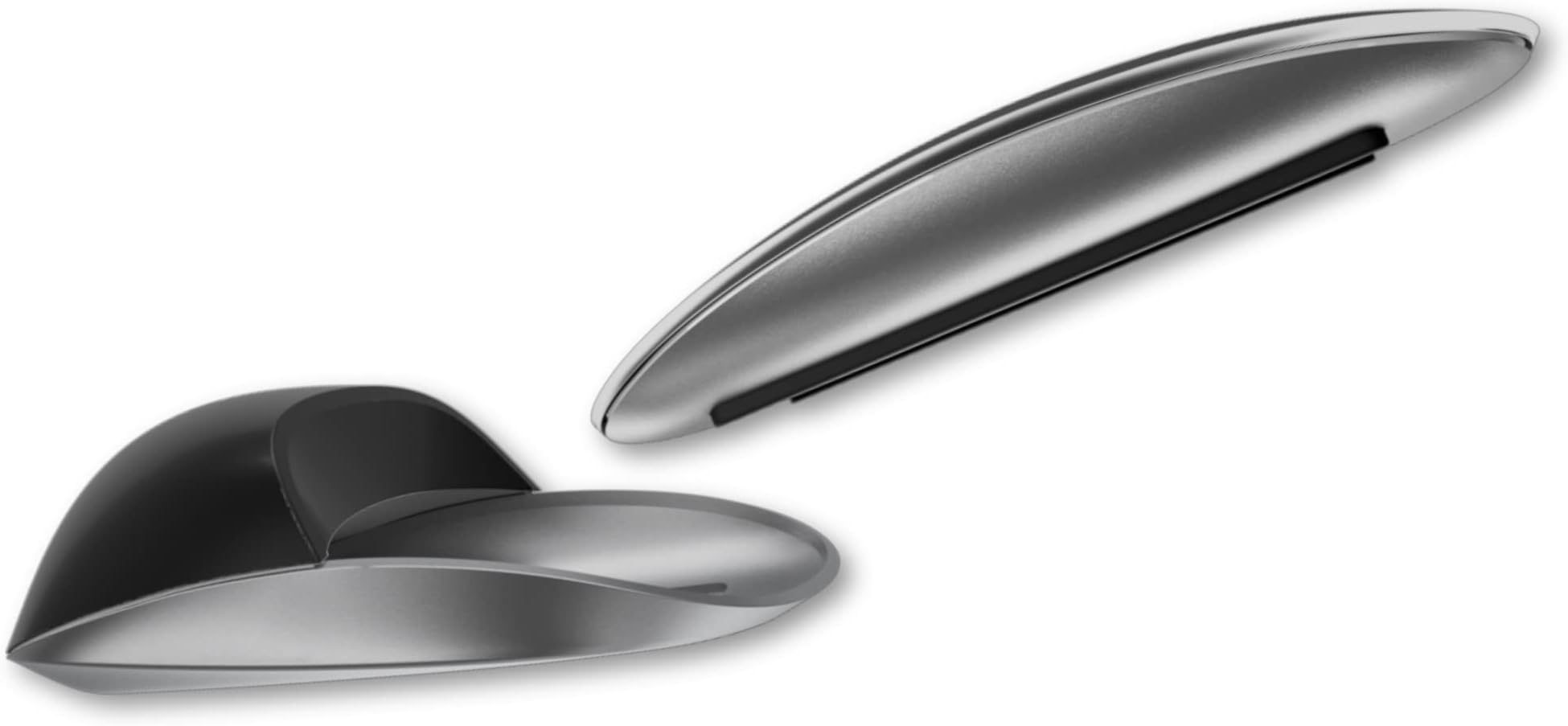 Case® - Ergonomic Case for Apple Magic Mouse | For a more ergonomic iMac mouse (black/silver)