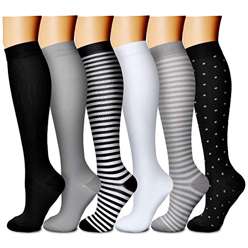 Compression Socks for Women & Men 15-20 mmHg, Best Medical, Nursing, for Running