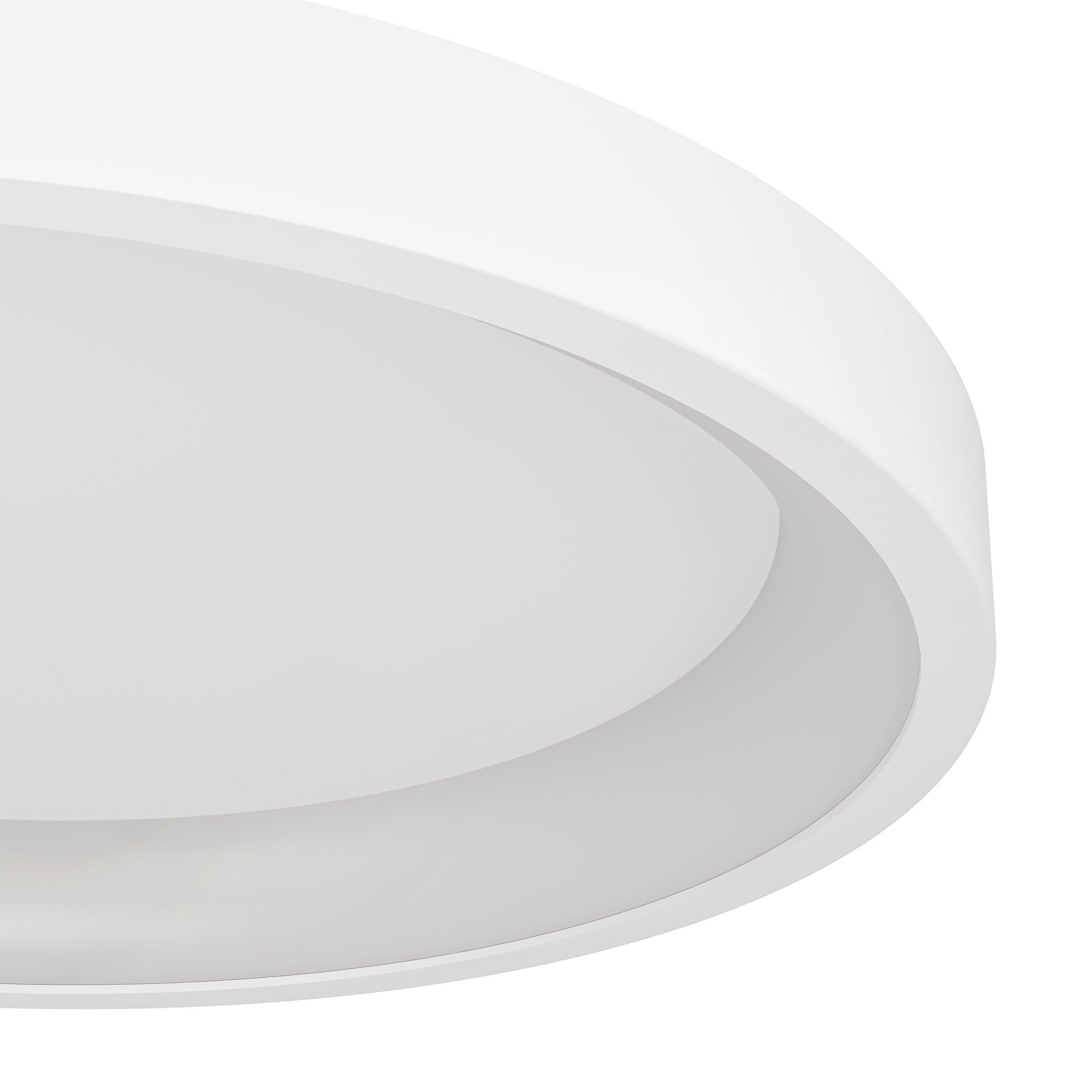 EGLO connect.z Smart-Home LED Deckenleuchte Loretello-Z | Deckenlampe dimmbar, ZigBee, Matter, App und Sprachsteuerung Alexa, warmweiß-kaltweiß, RGB, weiß, Ø 35 cm