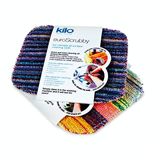 EuroScrubby - utensilios de cocina, hortalizas, cerámica, muebles de exterior, material deportivo - PEQUEÑO TWIN PACK