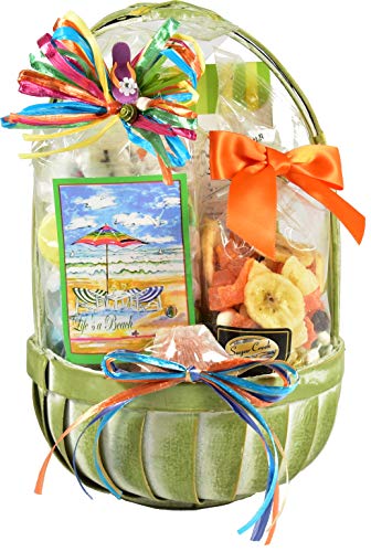 Gift Basket Village FLBETH The Ultimate Florida Beach Themed Gift Basket: Gourmet Nuts thumb #1