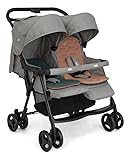 Carrinho De Bebe Duplo Para Gêmeos Passeio Reclinavel