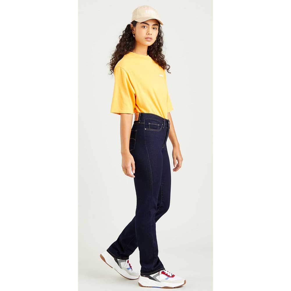Levi's Damen Jeanshose 314 Shaping mit Stretch-Anteil, Straight Fit, Blau (Darkest Sky), W32/L30
