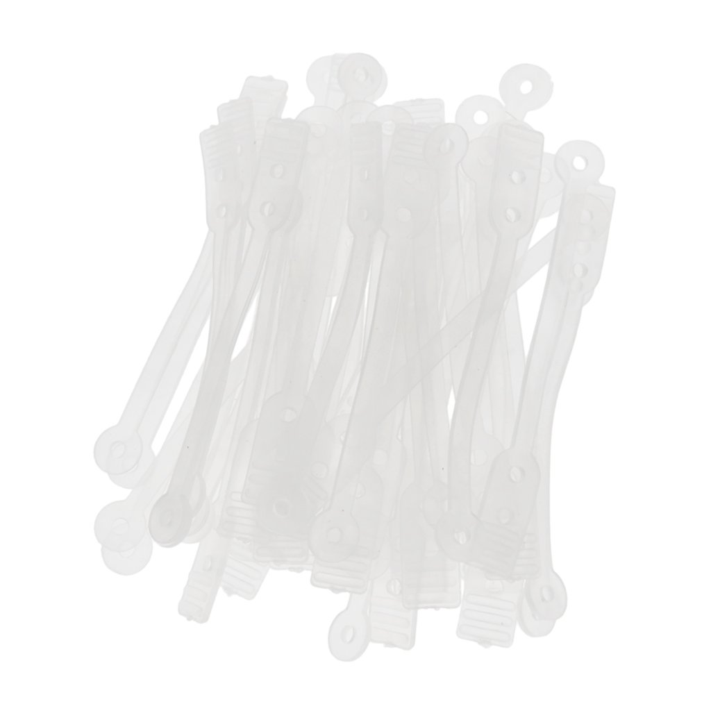PhenovoWholesale 50pcs Elastic Cold Perm Salon Hair Roller Hair Styling Sticks Rubber Band