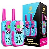 walkie talkie 50 km 【 Súper Calidad】Construido con materiales duraderos y amigables, los walkie talkies son muy seguros y adecuados para los niños. La linterna LED incorporada se puede usar como flash y luz de emergencia, lo que brinda más diversión increíble para los niños en entornos oscuros para aventuras nocturnas.