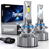 forenner 9006/HB4 LED Bulbs, 500% Brighter, 6500K Cool White,Plug and Play, Halogen Replacement Pack of 2