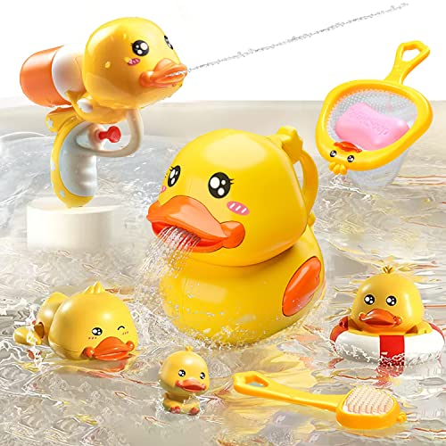 Purphy Juguete Baño Bebe, Juguetes Bañera para Bebe Niños Niñas de 1 2 3 Año Regalo Bebe de Cumpleaños