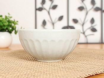 Amazon.co.jp: 和風カフェオレボウル(和食器 鉢 中鉢 ボウル サラダ