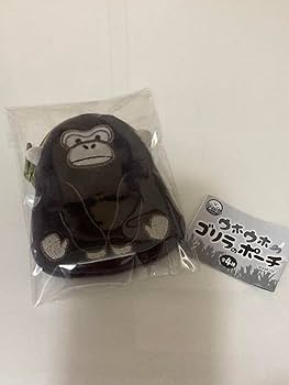 ウホウホゴリラのゴリくん 正座 4点セット ぬいぐるみ THEポーチ ≪6月の新商品≫ウホウホゴリラのゴリくん正座-NEW ITEM