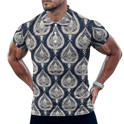 Polo de golf pour homme anti-humidité idéal contre la chaleur