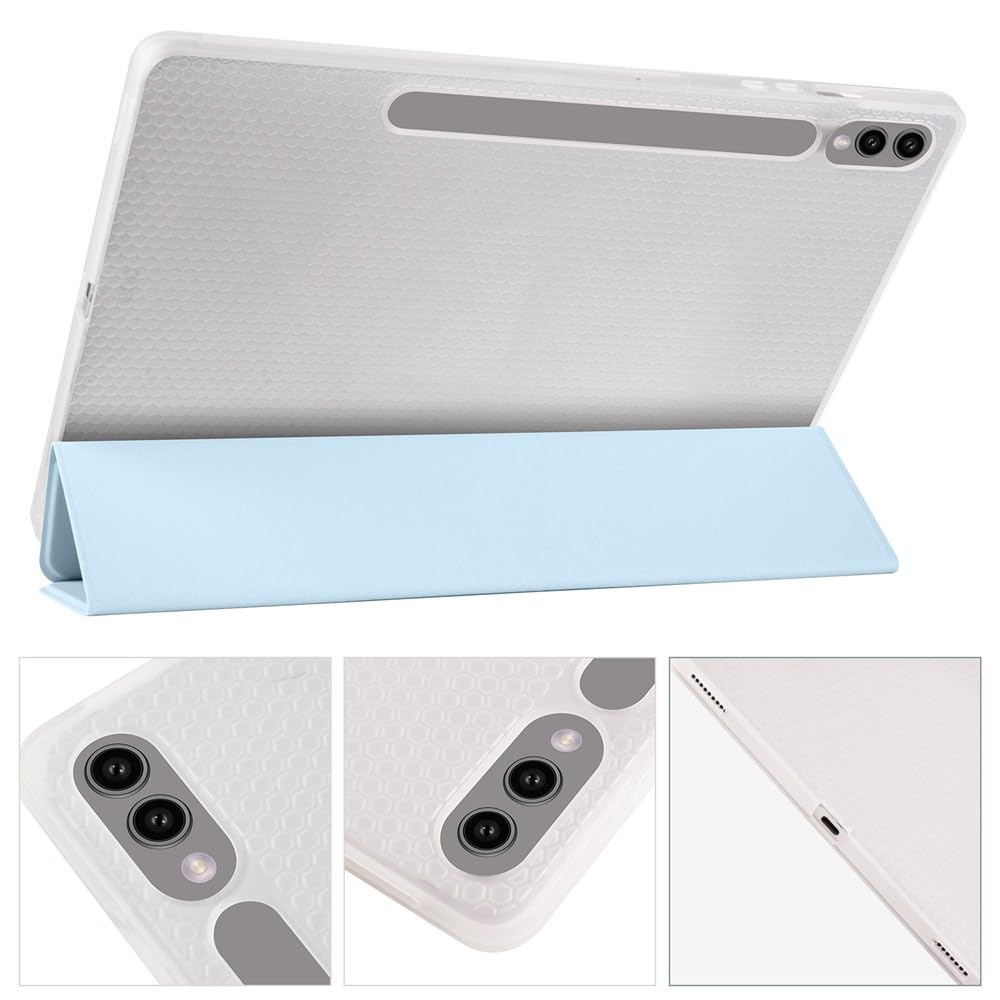 etui kompatybilne z Samsung Galaxy Tab A9 8,7 SM-X110 X115 X117 (kolor: czarny) skórzany silikonowy odporny na wstrząsy stojak etui z klapką