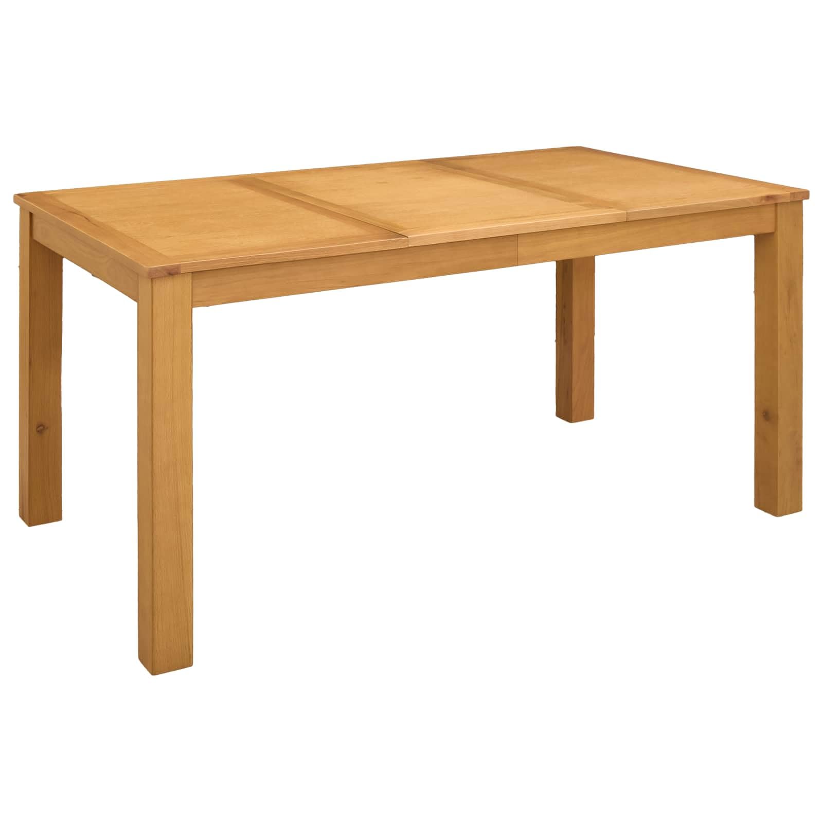Genérico Conjunto de Comedor 7 uds. Gris Madera de Roble Sólido,Mobiliario,Conjuntos de Muebles,150 x 85 x 75 cm-3430374