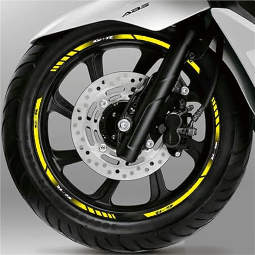 Bande Jante Décorative Étanche Haute Réflectivité Yamaha MT07 Color6