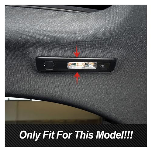 Moldura de luz interior delantera y trasera para Clase A W177 CLA C118 2019-2022 cromada 5