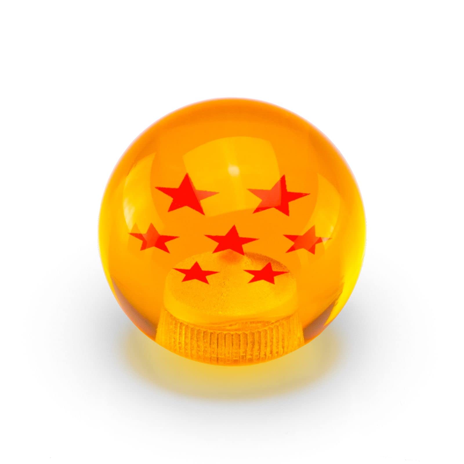 EZAUTO WRAP Orange 7 Star Universal Dragon Shifter Knob Ball 54mm Z with Adapters Will Fit Most Cars