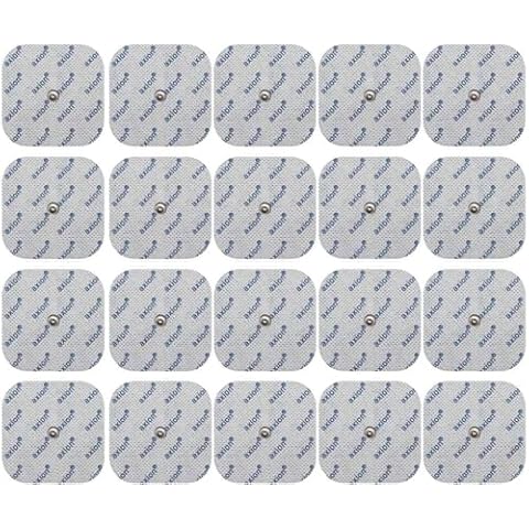Électrodes axion 5x5 cm pour Compex Cover