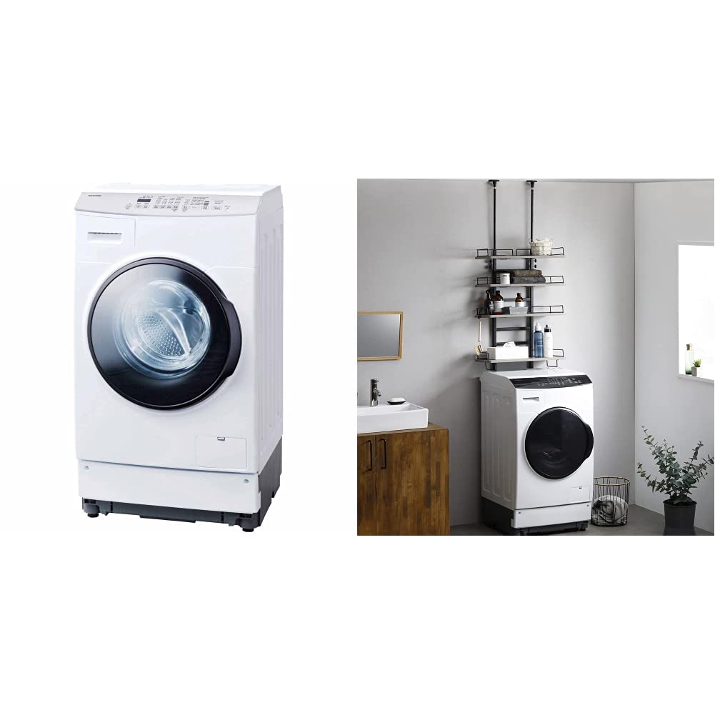 Amazon | 【セット買い】 アイリスオーヤマ ドラム式洗濯乾燥機 8kg4kg 