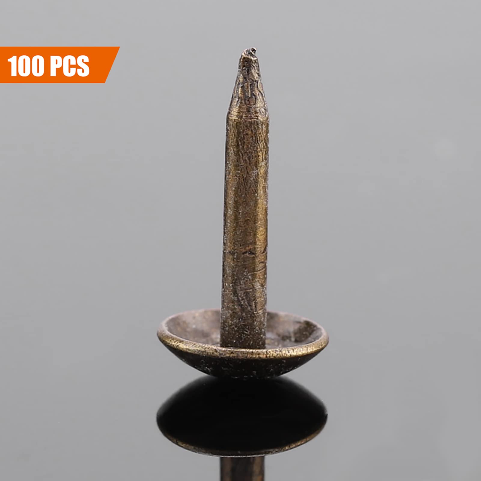 Upholstery Tacks for Furniture Upholstery Nails Heavy Duty Furniture Nails Upholstery Tacks Decorative Nails for Wood and Upholstered Furniture for Sofa Door - Image 3