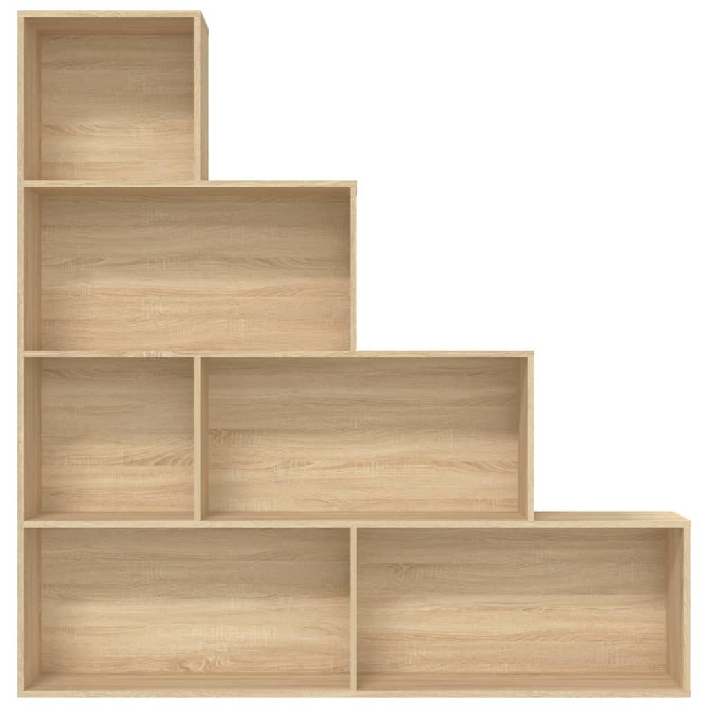 Generisch Bücherregal/Raumteiler Sonoma-Eiche 155x24x160 cm Holzwerkstoff,Möbel,Regalsysteme,Bücherregale Bücherschränke-800660