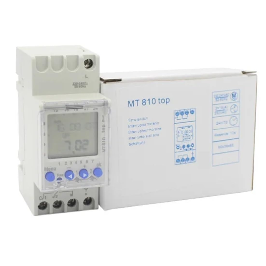 Programmatore di commutazione Timer 240V 50/60Hz con Timer