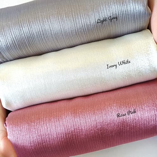 Image of Premium Muna Satin Hijab | Pack of 3 | 200 cm x 70 cm | Elegant Choice for All Occasions - Parties, Weddings & Festivals |