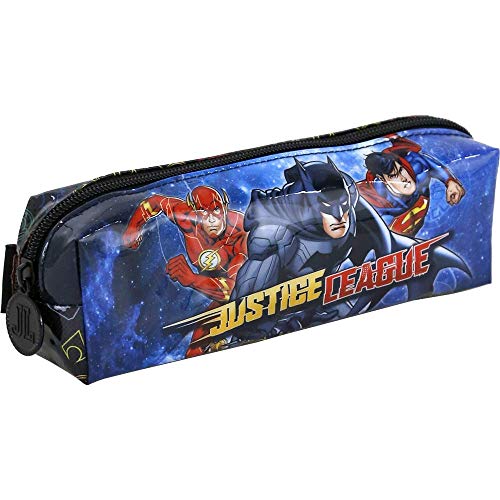 Estojo, Liga da Justiça, 7626, Azul Escuro