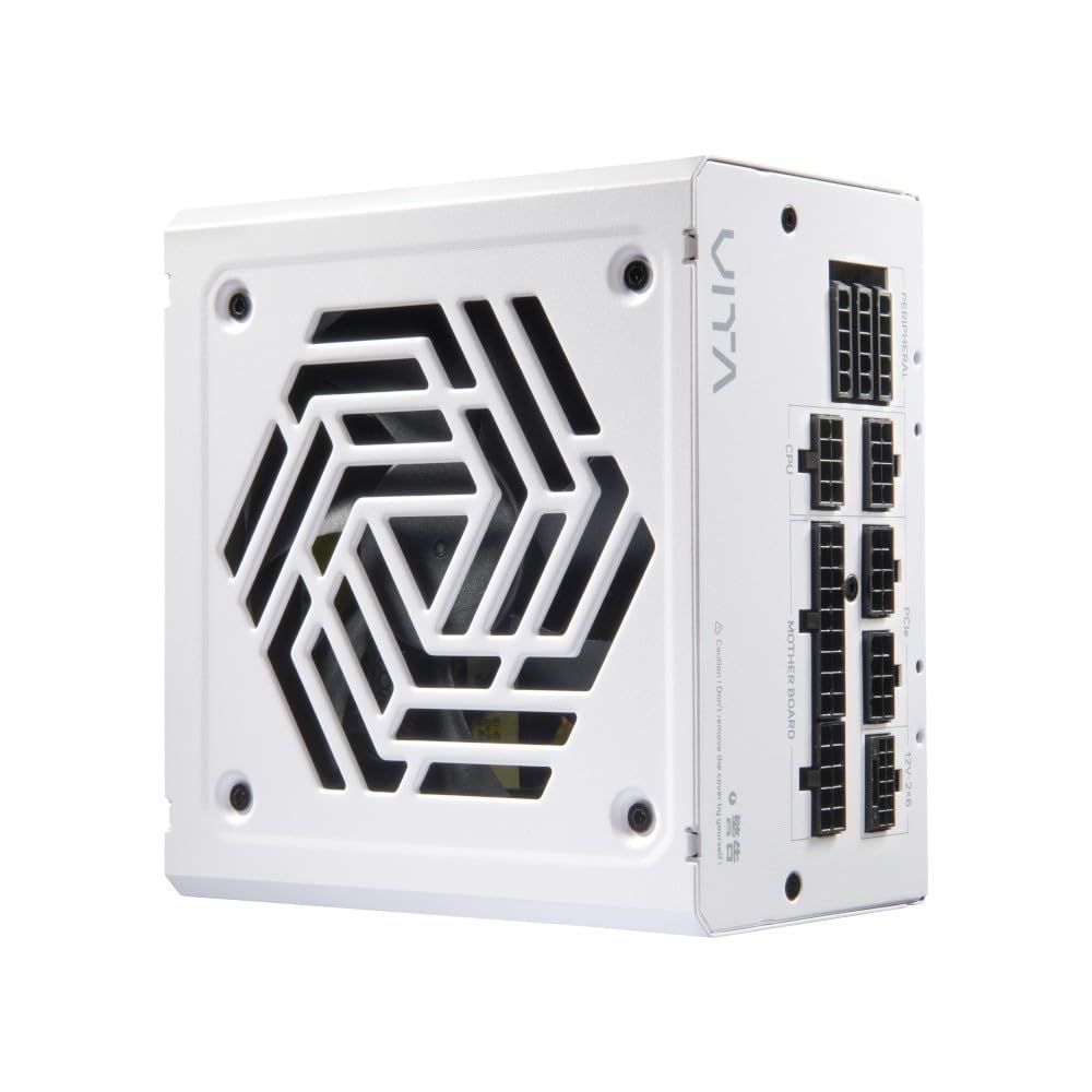 FSP VITA-1000GM PPA10A4013 PC-/Server-Netzteil ? 1000W ? ATX 3.1 ? 80 Plus Gold ? vollmodular ? 12V-2x6 ? wei?e Ausf?hrung