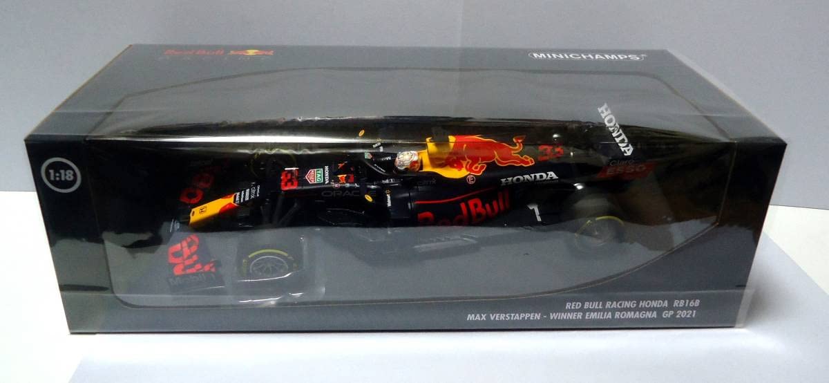 ミニチャンプスF1 1/43 レッドブル　エミリア ロマーニャGP 2022 Amazon | ミニチャンプス 1/43 レッドブル F1 RB18#1