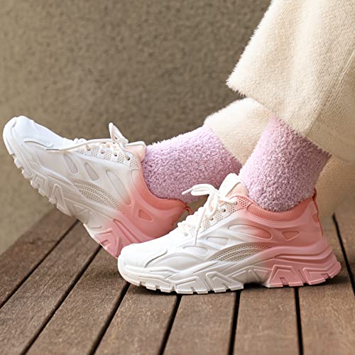 Passionbility 7 Pairs Fuzzy Socks For Women - Fluffy Socks Women, Cozy Socks For Women Slipper Socks, Womens Fuzzy Socks Super Soft Comfort Of Coral Fleece, Thick Super Warm For Winter Home #TOP6