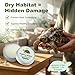 Oivolii Reptile Shell Care Balm – Moisturizing Conditioner for Tortoise Shell & Lizard Skin – Hydrates Dry Shells in Tanks, Basking Areas & Low Humidity Environments