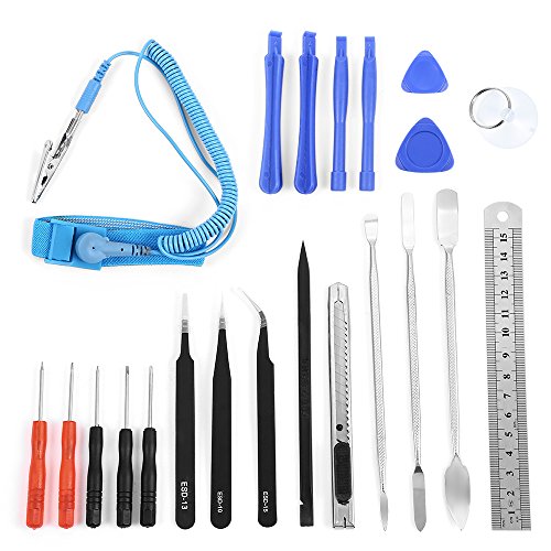 81 in 1 Professional Electronics Magnetic Driver Kit with Portable Bag for Laptop, iPhone, iPad, Cellphone, PC, Computer,iPod,Repair Tools Kit, Precision Screwdriver Set with Flexible Shaft - Thumbnail 5