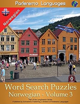Paperback Parleremo Languages Word Search Puzzles Norwegian - Volume 3 [Norwegian] Book