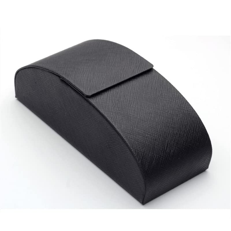 Scatola for Occhiali in Metallo Nero Custodia Rigida for Occhiali da Sole Custodia for Occhiali Custodia for Occhiali da Lettura (Color : Black)