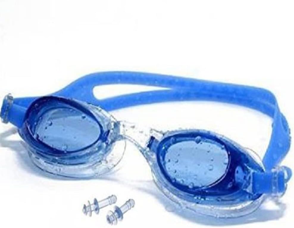 Kriva Swim Goggles For Men or Women | Anti Fog Comfortable Swimming with Adjustable Strap Pool Water Glasses Unisex-Adult Mirrored Vanquisher Teens Leak-Proof Silicon Crystal Clear (Multi-Color-1Pcs)