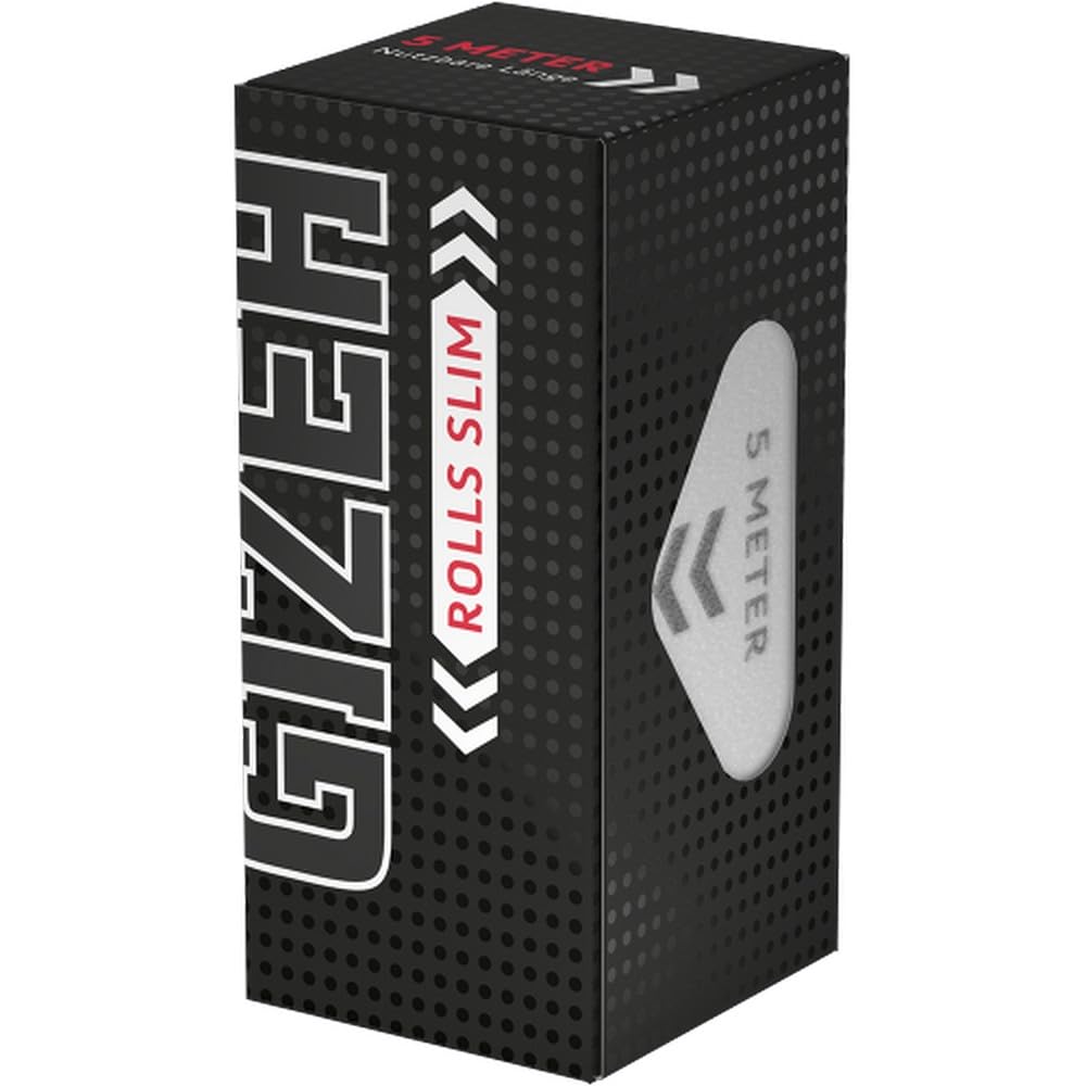 Gizeh Extra Fine Rolls Slim 5m Länge Endlospapier 2 Boxen (40 Rolls)