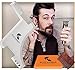 Transparent Beard Comb & Shaping Tool Template Kit for Trim or Shave