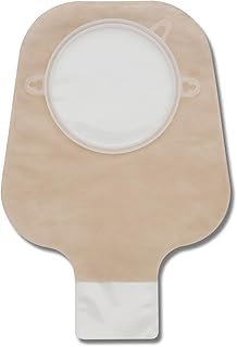 5018172 - Hollister Inc New Image 2-Piece Drainable Pouch 1-3/4, Clamp Closure, Ultra Clear