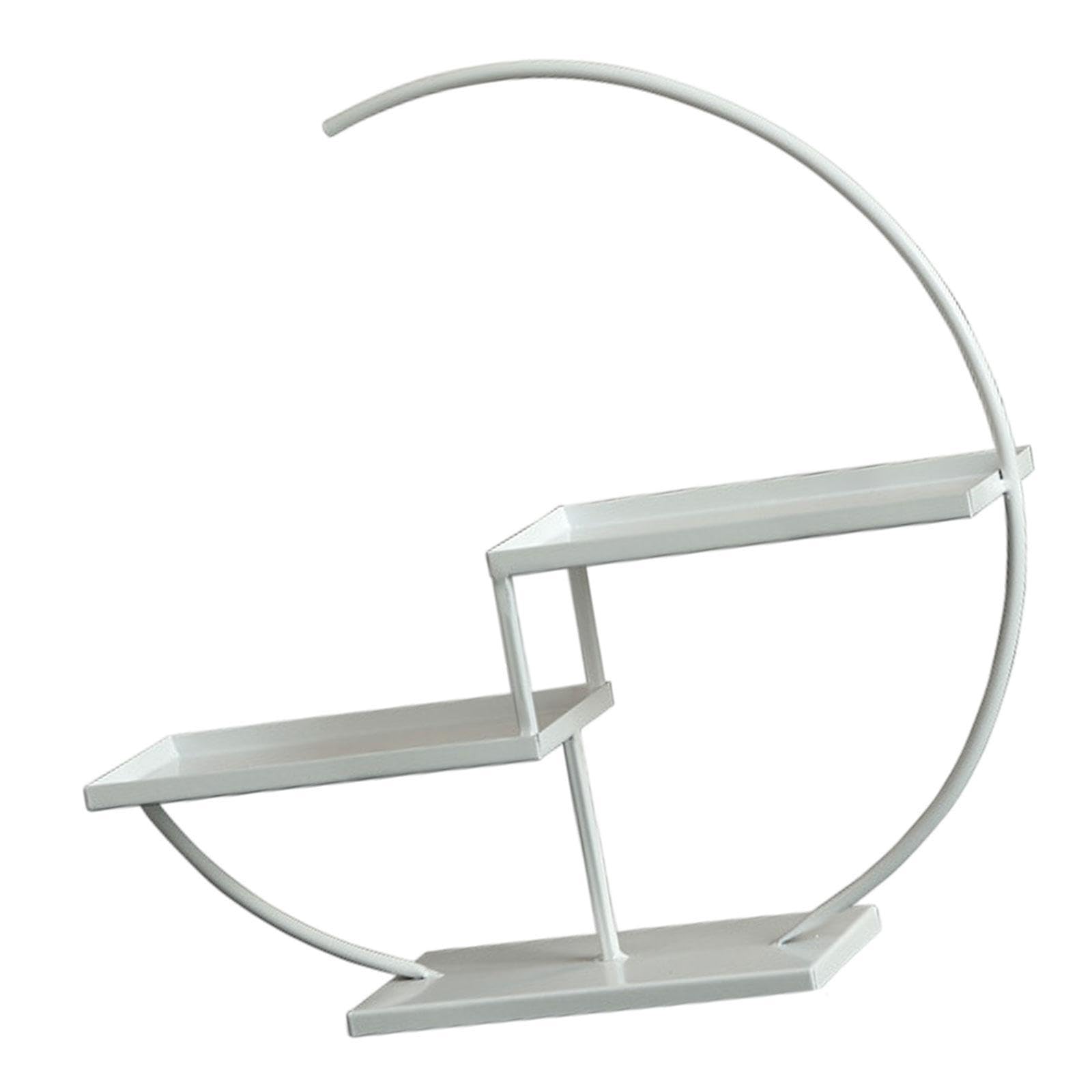 Bothyi Cupcake Display Tray Perfume Organizer Dish Holder Practical Fruit Dessert Presentation for Centerpiece Birthday Party Donuts