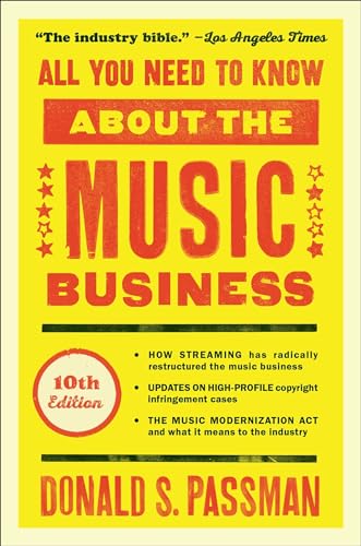 Marca: Simon & Schuster All You Need to Know About the Music Business: 10th Edition