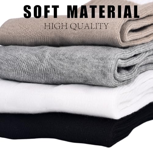 Etercycle Striped Socks, Womens Cotton Crew Socks Casual Athletic Ankle Socks For Women Gym Running, 4 Pairs, Size 5-104