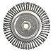 Filler Pass Wire Brush, Threaded Arbor, 6"