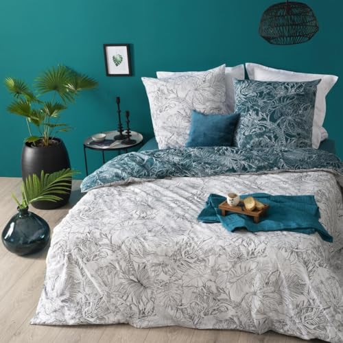 Atmosphera - Parure de lit Jungle en Coton 240x220 cm